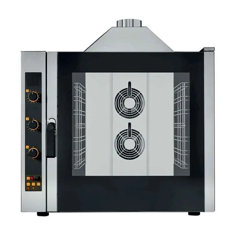 Horno de gas convección con VAPOR 7 bandejas GN1/1 EKF711GUD línea Padova