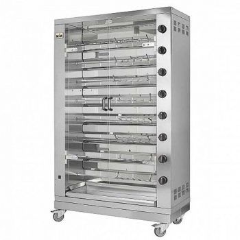 Asador de pollos MCM Compacto 8 EGC