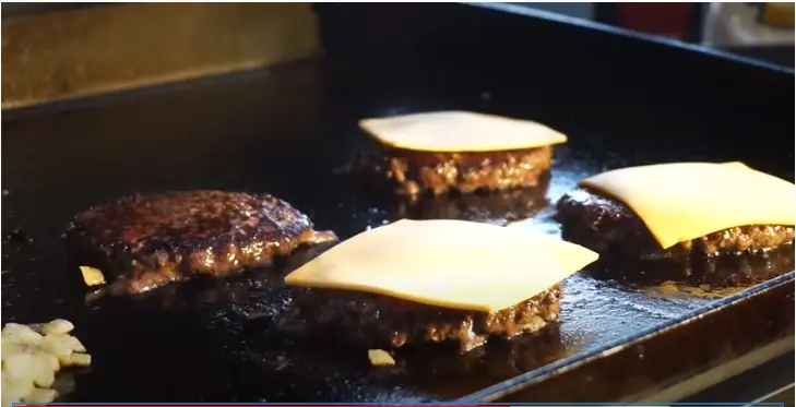 Plancha para hamburguesas