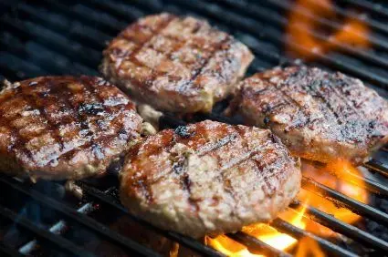 Barbacoa para hamburguesas