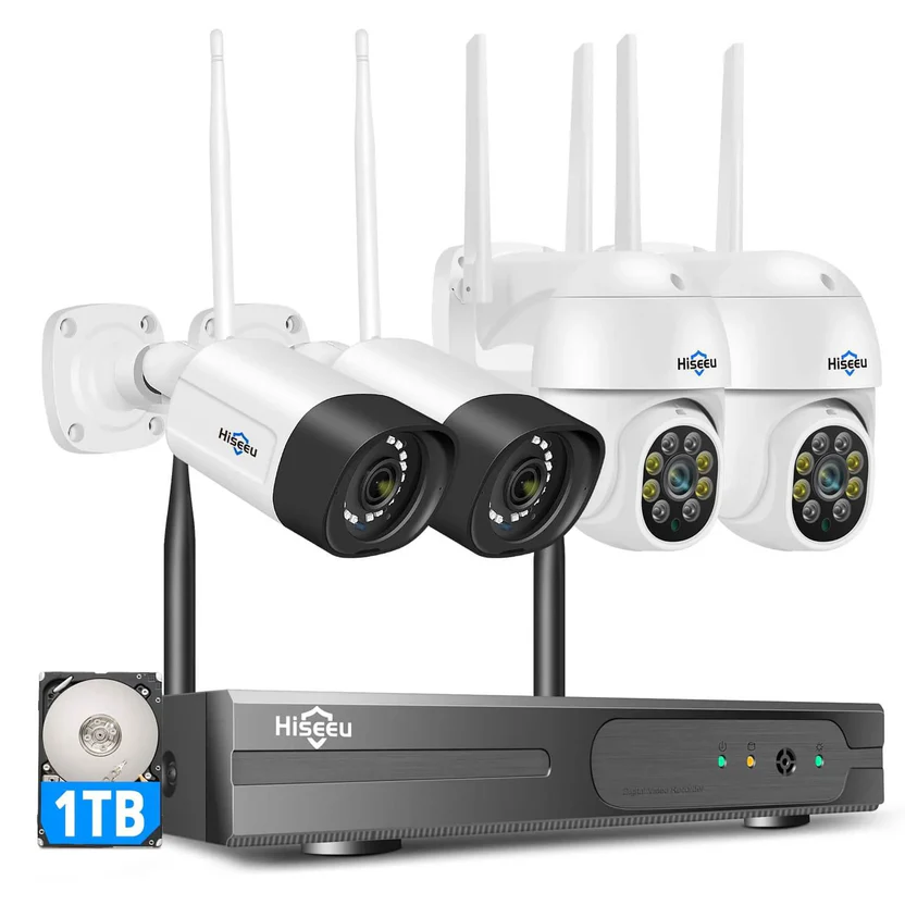 Sistema de cámaras de seguridad 5MP para hostelería — Combinación inteligente de cámaras para una cobertura más eficiente - Imagen 3