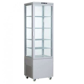 Expositor refrigerado 4 caras 238L blanco 515x485x1715h Pekín