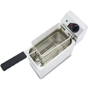 Freidora eléctrica EVOLUTION sin grifo capacidad 5 litros con potencia 3 kw monofásica