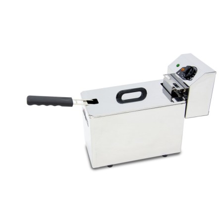 Freidora eléctrica EVOLUTION sin grifo capacidad 5 litros con potencia 3 kw monofásica - Imagen 4