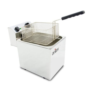 Freidora eléctrica Evolución capacidad 10 litros con potencia 3,5 kw monofásica con contactor