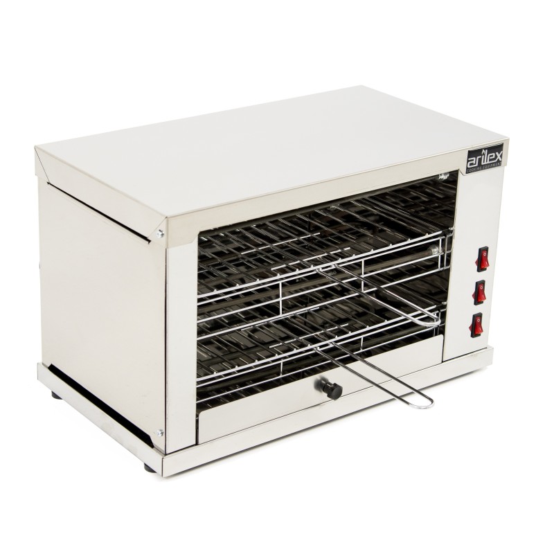 Horno Tostador eléctrico DUO Multifunción ARILEX de 2 pisos sin temporizador