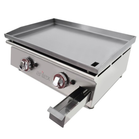 Plancha a gas 60 cm ARILEX en acero laminado de 6 mm 60 PGLN - Imagen 2
