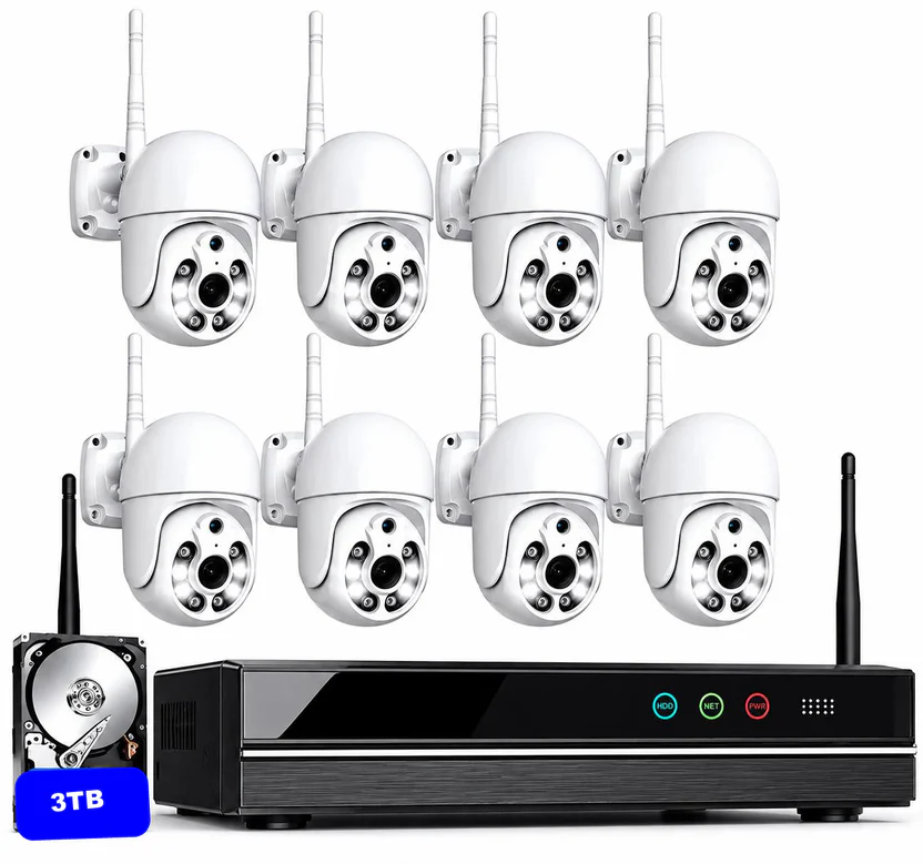 Videovigilancia inteligente para comercios - 8 cámaras PTZ motorizadas con IA, cobertura total y sin cuotas - Imagen 7