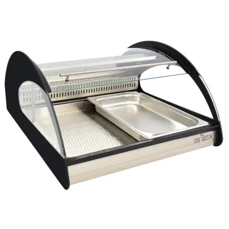 Vitrina Refrigerada Expositora 2 Bandejas GN1/1 Especial Pescados y Mariscos - Imagen 5