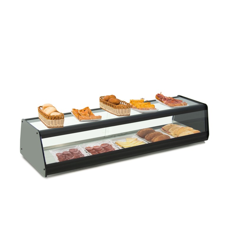 Vitrina expositora neutra ARILEX 1,80m