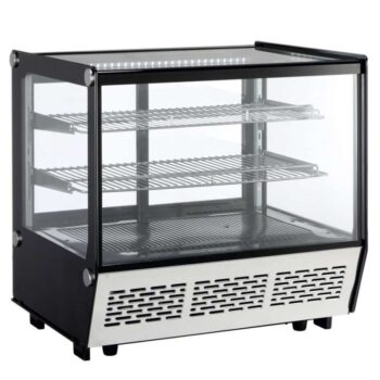 Vitrina refrigerada sobremostrador cristal recto 710X568X686h Pekín