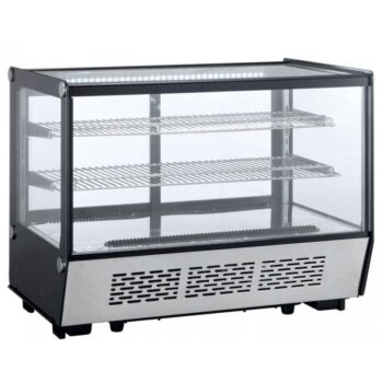 Vitrina refrigerada sobremostrador cristal recto 888X568X686h Pekín