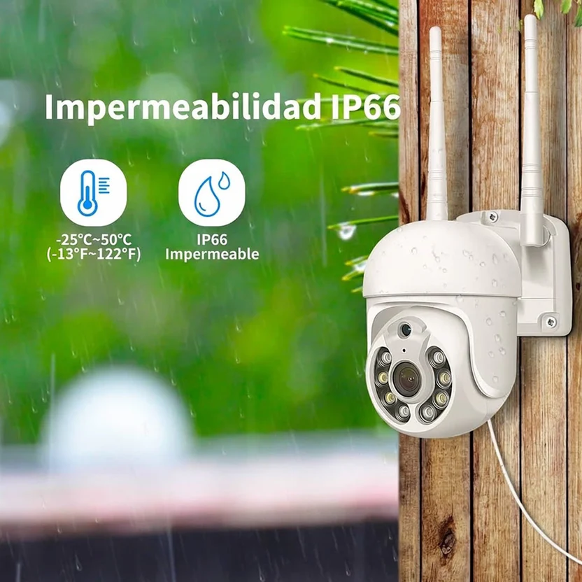 Videovigilancia inteligente para comercios - 8 cámaras PTZ motorizadas con IA, cobertura total y sin cuotas - Imagen 4