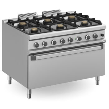 Cocina a Gas Magistra Plus 900 | 6 Fuegos + Horno Gas XXL y Grill