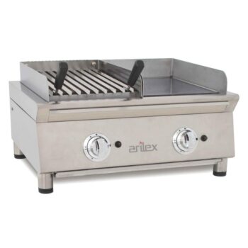 Frytop a gas 35cm cromo duro