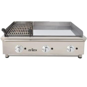 Frytop a gas 65cm cromo duro + barbacoa 35cm