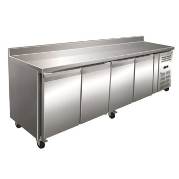 Mesa Refrigerada GN 1/1 Acero Inoxidable | LPK GN4200TN (4 Puertas)