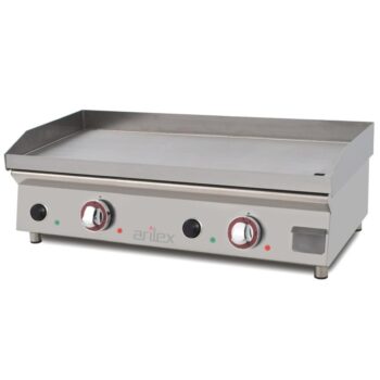 Plancha eléctrica 80 cm ARILEX en acero rectificado de 15 mm 80PERN