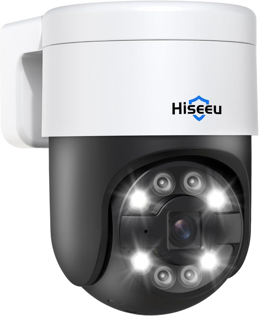 Cámara de seguridad profesional 8mp 4k PTZ 360° PoE con visión nocturna en color y audio bidireccionalCCIONAL