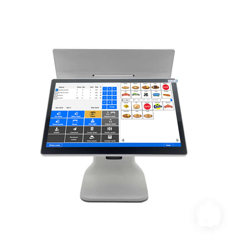TPV con caja registradora y doble pantalla táctil - Imagen 5