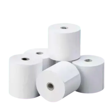 Papel térmico de 80 x 60 mm, caja de 100 rollos