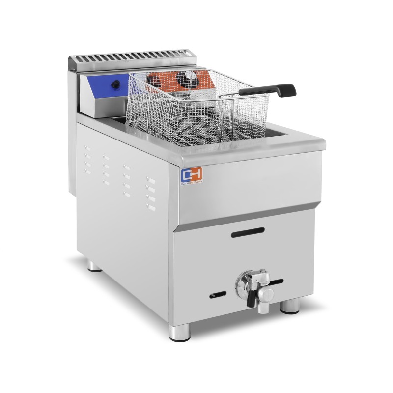 Freidora a Gas Propano 17-18 Litros | LPK GF-181 (7 kW)