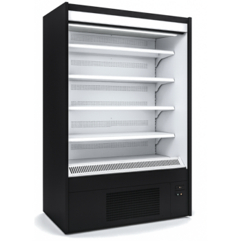 Mural Refrigerada Multiservicio MRACH-190 Línea CÓRDOBA: Exposición Total en Negro