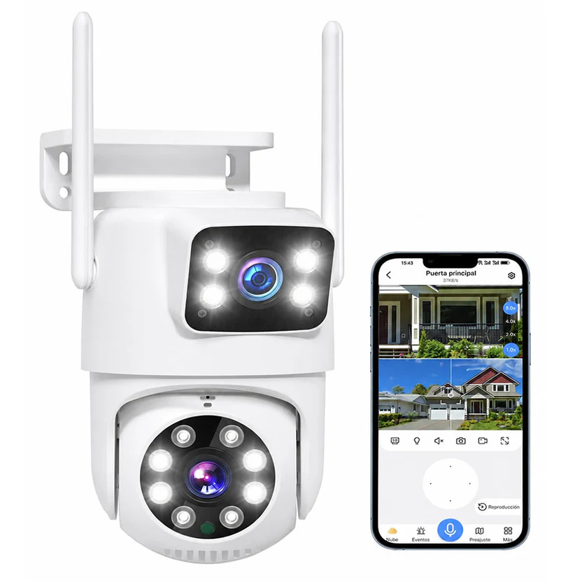 Cámara de seguridad solar para el hogar — Vigila tu casa desde cualquier lugar, sin cables y sin facturas de luz - Imagen 14
