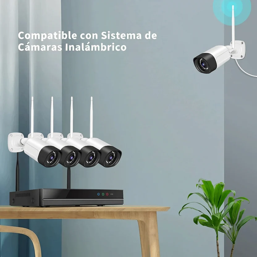 Cámara WiFi 5MP para Tiendas y Supermercados | Configurada + APP + Documentación Incluidas - Imagen 4