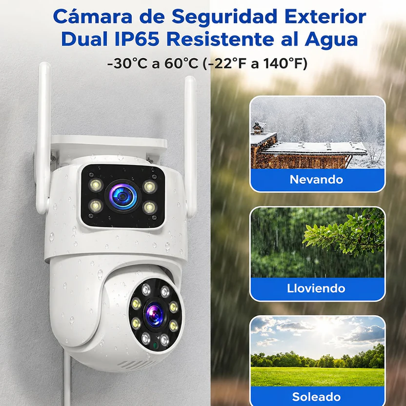 Cámara de seguridad solar para el hogar — Vigila tu casa desde cualquier lugar, sin cables y sin facturas de luz - Imagen 10