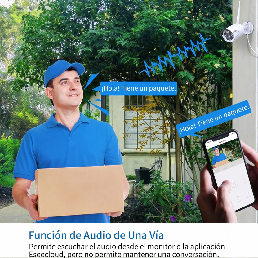 Cámara de Seguridad para Tiendas y Supermercados | Configurada + APP + Cartelería Incluidas - Imagen 5