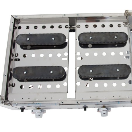 Frytop a gas ARILEX 35 cm | Placa lisa con baño de cromo duro de 15 mm | 35FRYGC