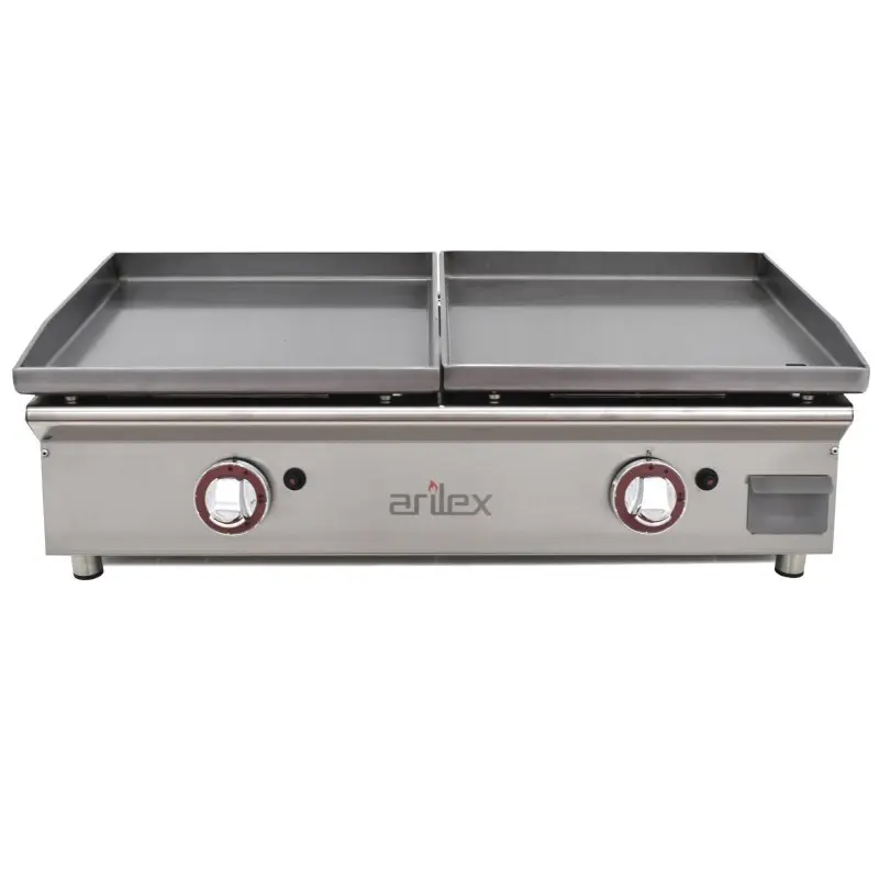 Plancha a gas ARILEX serie DUO 40 laminado + 40 laminado
