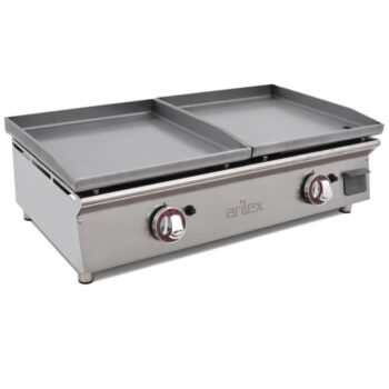 Plancha a gas ARILEX serie DUO 40 laminado + 40 laminado