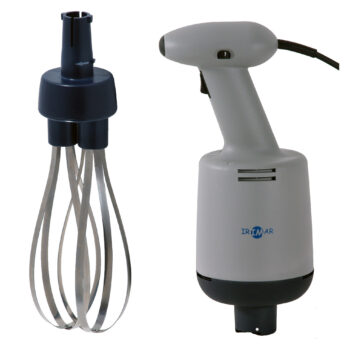 Batidor de varillas de brazo desmontable de 240 mm y 450 W