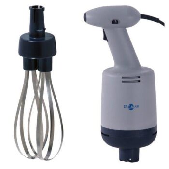 Batidor de varillas de brazo desmontable de 240 mm y 550 W
