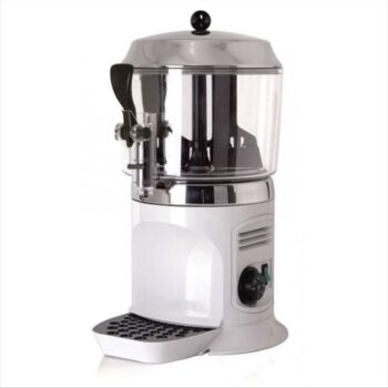 Chocolatera profesional 5 litros acabado blanco