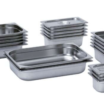 Cubeta gastronorm GN 1/9 de acero inoxidable