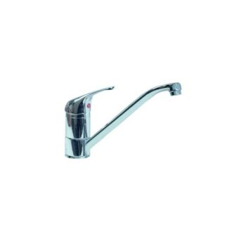 Grifo monomando de sobremesa de palanca corta y caño bajo