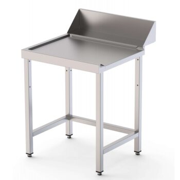 Mesa de entrada y salida para lavavajillas de 700 mm sin estante