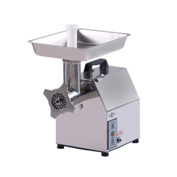 Picadora de carne profesional de 100 kg/h de acero inoxidable con panel digital