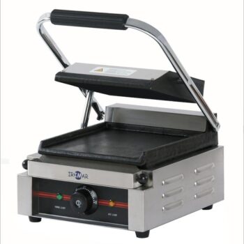 Plancha grill lisa eléctrica 34 cm