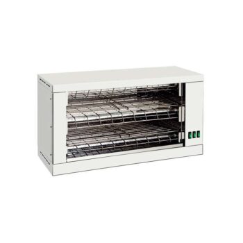 Tostador de cuarzo de dos pisos con parrilla de 520 mm para hosteleria