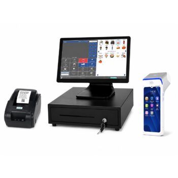 TPV con datáfono comandero Android, impresora y cajón