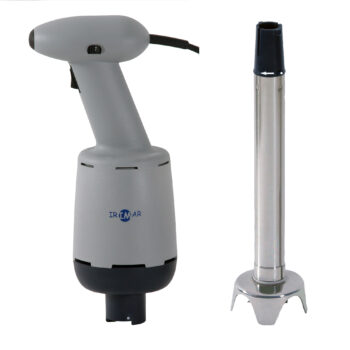 Triturador de brazo desmontable de 310 mm y 350 W con velocidad variable