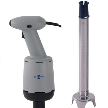 Triturador de brazo desmontable de 360 mm y 350 W con velocidad variable