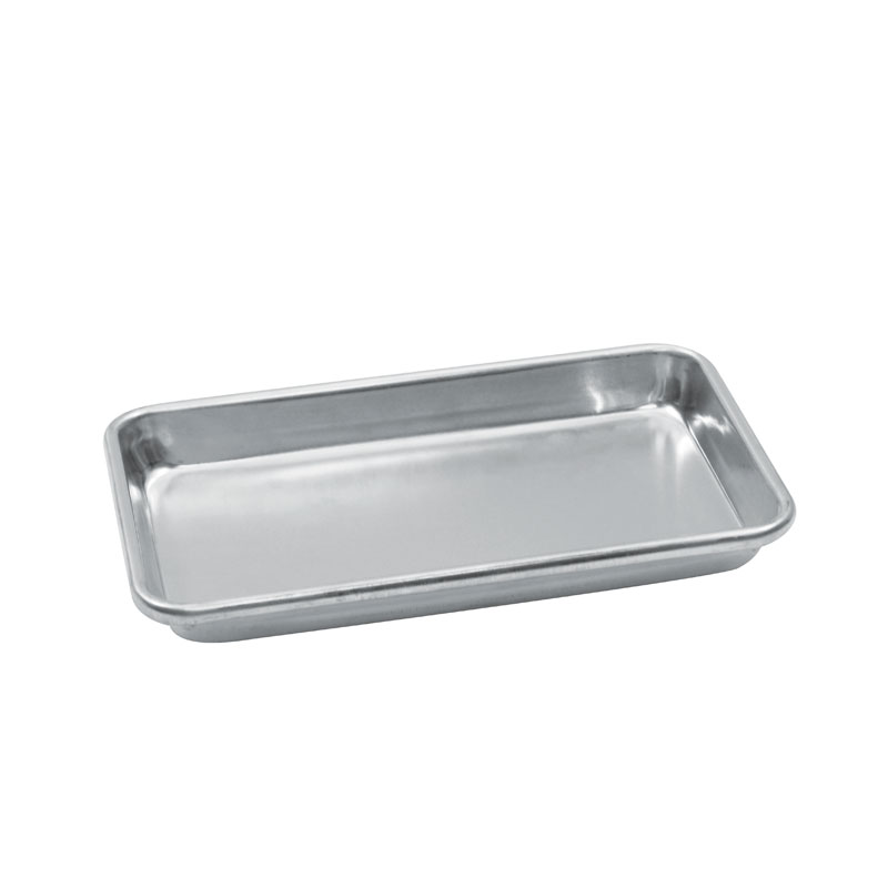Bandeja rectangular TableCraft Better Burger de acero aluminizado, 25,5 x 15 cm