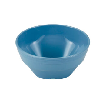 Bol cuadrado Cambro Camwear de policarbonato, 13,3 cm azul pizarra