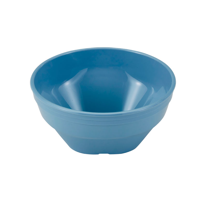 Bol cuadrado Cambro Camwear de policarbonato, 13,3 cm azul pizarra