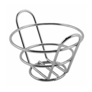 Cesta bucket Clipper Mill cromada, Ø 11,4 cm, 10,1 cm de alto
